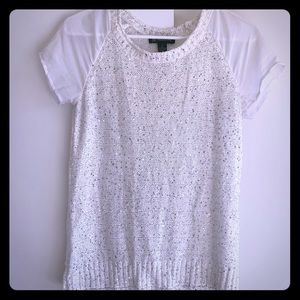 International concepts-knitted tee